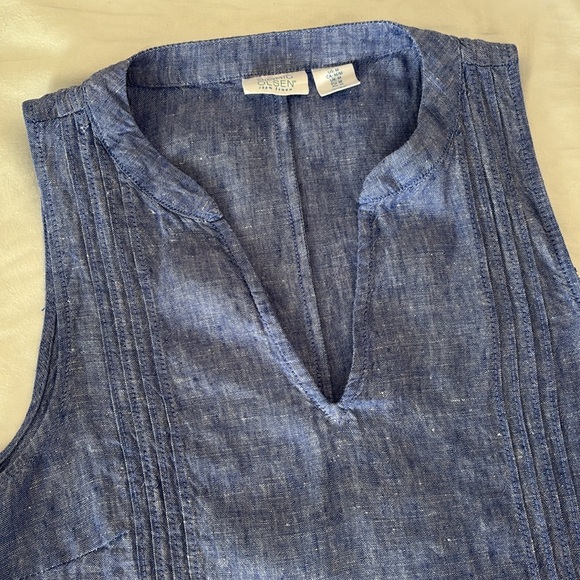 100% Linen Dress. Size Medium. - Picture 7 of 9